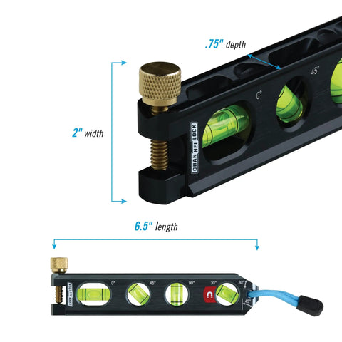 Pro Grade 6.5 Inch Magnetic Torpedo Level For Electricians Aluminum Billet Body With Rare Earth Magnets V Groove Conduit Bending Notch Dead On Accuracy Job Site Ready Built Tough Heavy Duty Shop Essential Tool