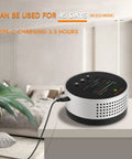 Long Life Radon Detector With 20 Year Sensor And Home Air Quality Monitor, Audible And Visual Alarm, Adjustable Threshold, Real Time Radon Alerts, Easy Setup, Low Power Operation For Safer Home, USB-C charging