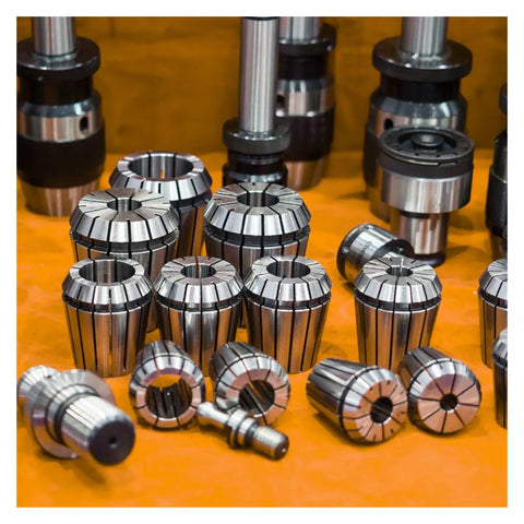 Professional Grade 9 Piece Er25 Collet Set Including 3 To 16Mm Sizes Precision Cnc Milling Chuck And Toolholder Rack Built For Heavy Duty Operations That Deliver Straight Up Accuracy On Your Next Big Project Today