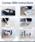 Instructions for using White Waterslide Decal Paper For Inkjet Printers, 20 Sheets, A4 Size 8.25 X 11.7 Inches on various surfaces