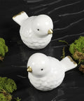 Duck Design Ceramic Toilet Bolt Covers 2 Pack Universal Fit Screw Caps To Totally Hide Rusty Flange Bolts Quick Snap Installs Zero Mess Decorative Hardware Upgrade For Fresh Bath Vibes, cute white duck figures.