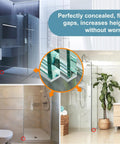 Bulk 200 Clear Plastic Setting Blocks For Glass Shower And Mirrors One Eighth Inch Thick By One Quarter Inch Wide By Two Inch Long Shims For Window Or Bathroom Mounting And Kitchen Projects used under glass shower panels