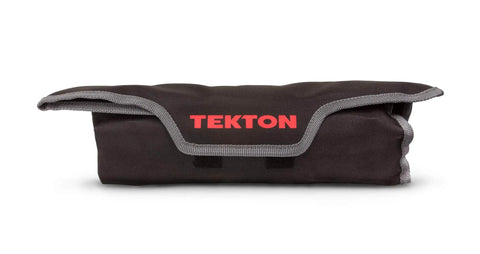Ratcheting Combination Wrench Set With Roll Up Pouch, Thirteen Piece From One Quarter Inch To One Inch, Roll-up pouch view
