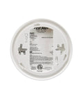 Back view of Battery Powered Carbon Monoxide Alarm With Wireless Interconnection And Voice And Location Alerts, showing label details.