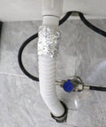 Heavy Duty Aluminum Foil Tape For HVAC Sealing And Patching High Temperature Silver Duct Tape applied on pipe