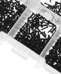 Pro Grade 1000Pcs Self Tapping Screws Set Round Head Tiny Miniature Electronics Screws M1.3 M1.4 M1.5 in storage box