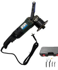 Professional Grade Smooth Operator Electric Handheld Curved Beveling Machine With Zero To Forty Five Degree adjustable chamfer tool, 1800W motor.