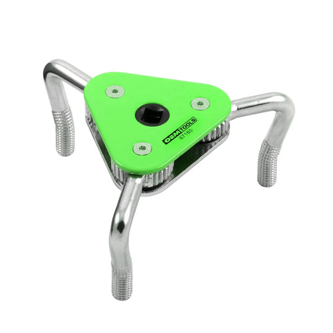 Adjustable Three Jaw Oil Filter Wrench Fits Spin On Filters From Two And A Half Inches To Four And A Half Inches Universal Claw Design