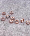 Waterjet bleed-down valve cone-seal hoops, copper rings for waterjet intensifier pump