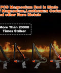 4 Pack Ferro Rod Fire Starter Kit With Paracord Handle Flint And Steel 6 in 1 Survival Tool shown against a fire background