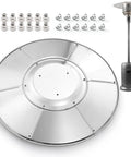 Aluminum Heat Reflector Shield Replacement Part For Propane Outdoor Heaters Round Stand Up Patio Heaters Thickened Shield