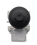 Front view of Upgraded Aluminum Oil Cooler Filter Housing Assembly With Gasket For 2012 2013 2014 VW Passat TDI 2.0L Diesel SE SEL Premium Models