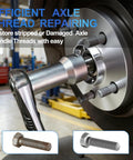 All-In-One Axle Thread Repair Kit For Spindles And Wheel Studs By Syizyen used for thread restoration on vehicle axle