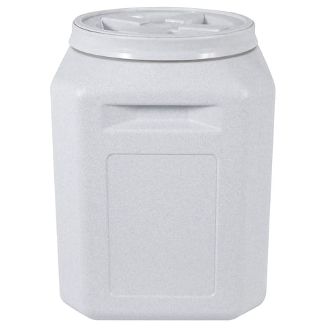 Heavy Duty Airtight Pet Food Storage Container With Bonus Scoop Holds Fifty Pounds Dry Kibble Locks Out Pests Smooth Keeps Every Batch Crispy Fresh Ready To Scoop Any Time Now
