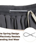 4 In 1 Drawstring Threader Tool Kit Stainless Steel Set With Spring Loaded Retriever And Safety Pins detail on fabric.