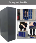 Heavy Duty Steel Parts Organizer With 75 Drawers And Customizable Dividers for secure storage; anti-drop ABS and PS drawers featured.