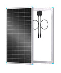200W N-Type Solar Panel For Class B Vans And RVs, Ultra-Compact 25% Efficient PV Module For 12V/24V Systems, dual-sided view