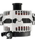 BMW X5 Alternator Replacement 12V 183 Amp OE 11362N Direct Fit For 2007 2008 2009 2010 Models Beefed Up Charging System Part Easy Install Serious Power Upgrade silver aluminum alternator