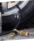 Off Road Ball Joint Kit For ATVs And Go Karts, Adjustable Suspension Parts with Tapered Tie Rods on rough terrain background