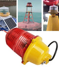 Ultra Bright LED Obstruction Warning Light For Boats, Towers, And Cranes, Weatherproof IP68 Obstacle Beacon with PC housing