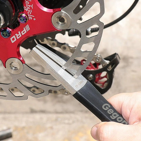 Disc Rotor Truing Fork Tool Kit For Bicycle Brake Pad Alignment And Rotor Calibration Heavy Duty Steel Rotor Adjustment Tool
