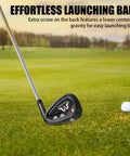 Men's 9-Piece Golf Iron Set With Steel Shafts For Right-Handed Players iron on green field