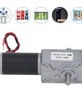 Heavy Duty High Torque DC Motor Boasts An Aluminum Alloy Casing And Does The Heavy Lifting At 30 Kgf Cm While Delivering Badass Performance For Fast Office Automation Upgrades Every Single Time.