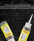 Graphite Lock Lube 60ml 2 Pack Quick Acting Dry Lube For Door Locks Keys Windows Cars And Vehicles Eco Friendly Smooth Operation