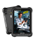 Heavy Duty ATEX Explosion Proof Industrial Tablet Built Badass Tough For Hazardous Zone Work Features IP67 Rugged Design 8 Inch FHD Screen.