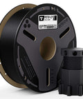 Carbon Fiber Reinforced PETG Filament 1.75mm 1kg Spool For FDM 3D Printers - Beefed-Up Strength, Tough As Nails, Black Spool