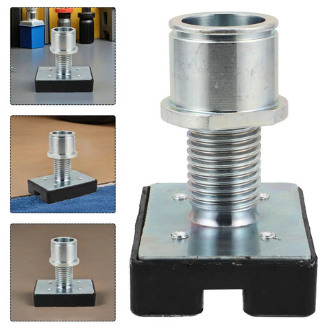 Heavy Duty Rubber Lift Tray Pad With Enhanced Load Distribution And Wear Resistance For Car Shops Off Road Gear And Heavy Maintenance Tasks featuring alloy steel and rubber design for stability.