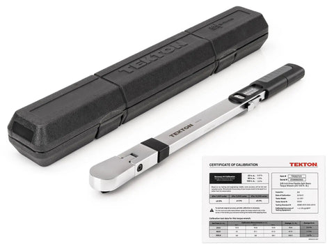 3/8 Inch Drive Torque Wrench With 72-Tooth Split Beam, Accurate 20 to 100 ft-Lb Range, Includes Case And Handy Manual