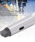 Rock Solid C45 Steel Taper Drill Sleeve and Taper Shank Adapter for Heavy Duty Machine Shops and Precision Chuck Reducer, MT2 and MT5.