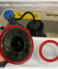 Canister Flush Valve Seal Replacement Kit 3 Pack Pro Grade Silicone GP1059291 For K4436 installed in toilet tank