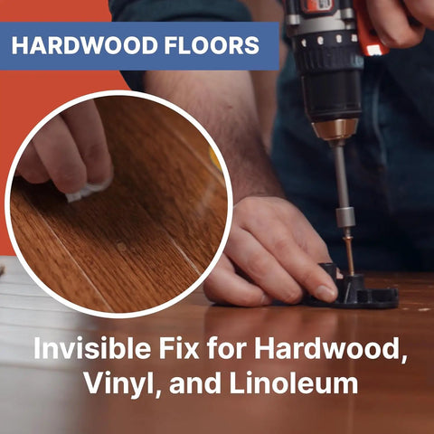 Pro Grade Replacement Screws For Dead Silent Floors Zinc Plated Rust Resistant Scored Counter Snap Fasteners To Knock Out Stubborn Creaks On Hardwood Carpet Vinyl And Linoleum Smooth As Butter 250 Pack with drill repairing hardwood floor