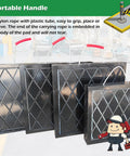 Badass Sturdy Travel Trailer Stand Pads Stackable Waterproof RV Support Blocks with portable handles for easy transport.