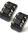 2 Pack 12V Heavy Duty Forward and Reverse Relay Module for Motors Up to 60A to 80A Ideal for Tarpaulin Systems Winches Snow Plows Lifts Cranes