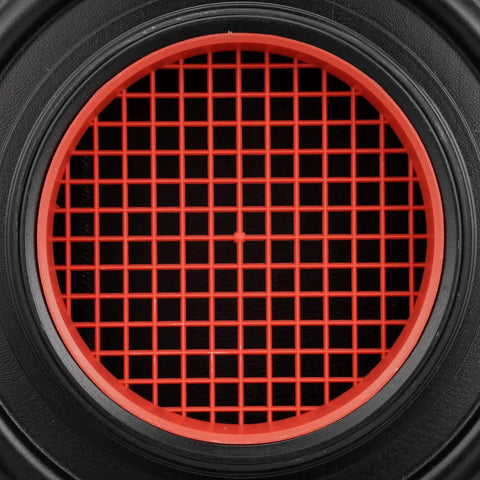 Close-up of the filter drain screen inside the Lightweight 15 Quart Oil Change Pan With Filter Drain Screen Large 8 Inch Drain Opening And Easy Pour Spout For Quick Transport And Safe Waste Oil Recycling.