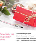 Two Head Bracelet Helper Tool Set Stainless Steel Jewelry Aid For Easy On And Off Grab And Go shown with gift wrapping