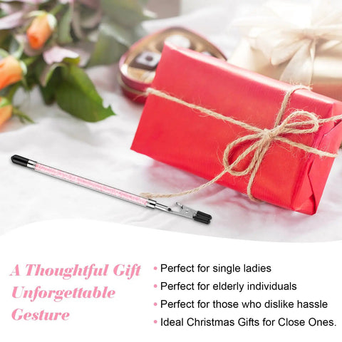 Two Head Bracelet Helper Tool Set Stainless Steel Jewelry Aid For Easy On And Off Grab And Go shown with gift wrapping