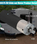 2 Pack RV In-Wall Slide-Out Motor IG-42 10mm Gear Assembly with RV in background