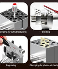 Killer Mini Vise And Badass Clamping Station For Gunpla Model Building with precise grip, clamping various parts and engraving.