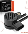 6 Pin Brake Pedal Position Sensor Stop Light Switch Fits Chevrolet Blazer 2019 To 2023 Impala 2013 2014 2016 Traverse 2013 To 2023 And Buick Enclave 2013 To 2023 Requires Software Calibration After Install Not For 3 Pin, black plastic brake switch with 6-pin connector