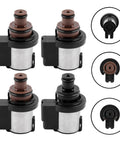 TR580 Lock-Up Solenoid Kit For Subaru CVT Crosstrek And Forester Includes Replacement Part Numbers TR690 31825AA050 31825AA051 31825AA052 31706AA030 31706AA0, four-angle product view