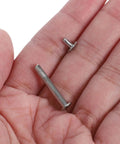 Folding Fan Shaft Rivet Nail And Nut Repair Kit 25mm Set For DIY Hand Fans Folding Paper Fans And Dance Fans Includes Rivets Nuts And Hardware For Quick Easy Fixes And Pro Level Repairs, metal rivets in hand