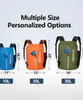 Floating Waterproof Dry Backpack With Waist Pouch And Phone Case 20L Orange Must Have Gear For Kayaking Camping Beach Boating