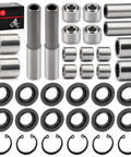 Front Upper And Lower Arm Bearing Bushing Seal Kit For Brute Force 650 750 4x4i KVF650 KVF750 2005 2013 Durable OEM Grade Replacement