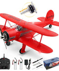 A300 4 Channel RC Plane With LED Lights Beechcraft D17 Style Brushless Motor 6G 3D Precision Flight.
