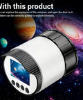 WiFi Telescope Camera Eyepiece 2K HD Video 4MP Sensor App Controlled Digital Eyepiece with cosmic background