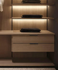 15 Pack Black Edge Cabinet Pulls Three And Three Quarter Inch Finger Pulls For Hidden Drawers And Dressers Installed